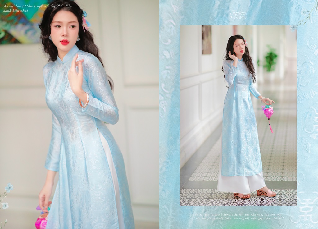 shop bán áo dài cho người lớn tuổi