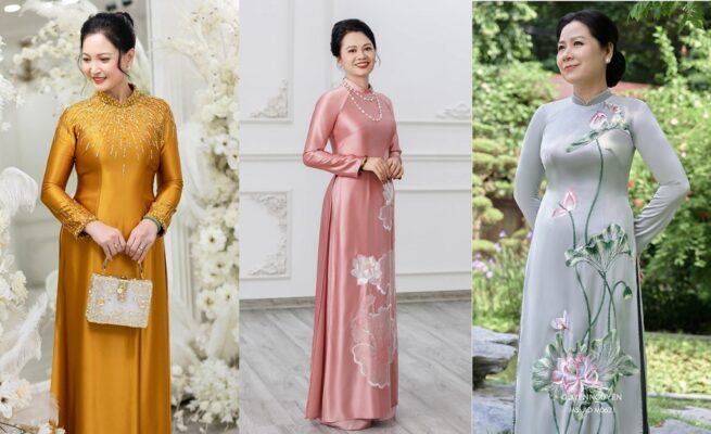 shop bán áo dài cho người lớn tuổi